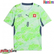 Camiseta Suiza Remo Freuler #8 Visitante Equipación Mundial 2026 manga corta